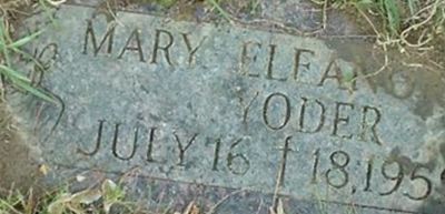 Mary Eleanor Yoder Mary Eleanor Yoder