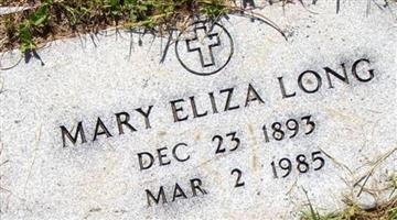 Mary Eliza Long