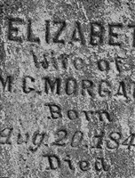 Mary Elizabeth Arey Morgan Mary Elizabeth Arey Morgan