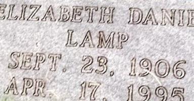 Mary Elizabeth Daniel Lamp