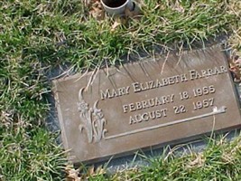 Mary Elizabeth Farrar Mary Elizabeth Farrar