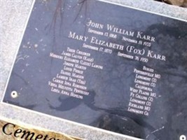 Mary Elizabeth Fox Karr