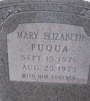 Mary Elizabeth Fuqua Mary Elizabeth Fuqua