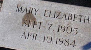 Mary Elizabeth Hood