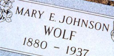 Mary Elizabeth Johnson Wolf