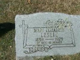 Mary Elizabeth Leslie