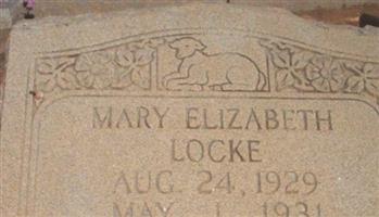 Mary Elizabeth Locke