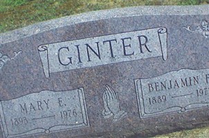 Mary Elizabeth Metsker Ginter Mary Elizabeth Metsker Ginter