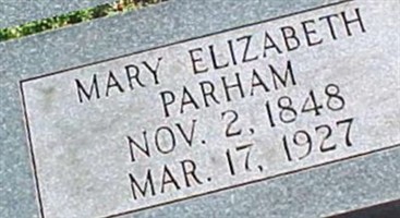 Mary Elizabeth Parham