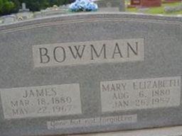 Mary Elizabeth Pennington Bowman