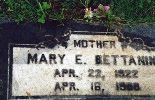 Mary Elizabeth Reinhart Bettanini