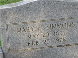 Mary Elizabeth Simmons Bateman Mary Elizabeth Simmons Bateman