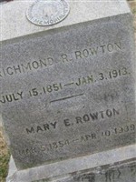 Mary Elizabeth Simmons Rowton Mary Elizabeth Simmons Rowton