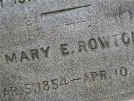 Mary Elizabeth Simmons Rowton Mary Elizabeth Simmons Rowton