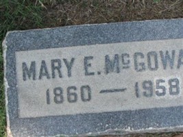Mary Elizabeth Smith McGowan Mary Elizabeth Smith McGowan