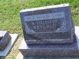 Mary Elizabeth Westerfield Weygold Mary Elizabeth Westerfield Weygold