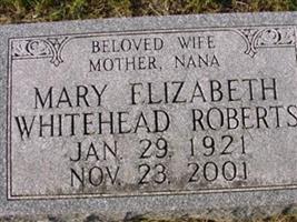 Mary Elizabeth Whitehead Roberts