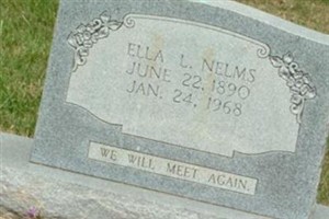 Mary Ella Lawhon Nelms