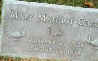 Mary Ella Mathiot Gibson