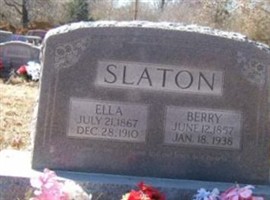 Mary "Ella" Moore Slaton Mary "Ella" Moore Slaton