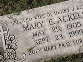 Mary Ellen Abraham Ackels