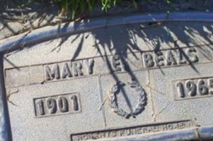 Mary Ellen Beals Mary Ellen Beals