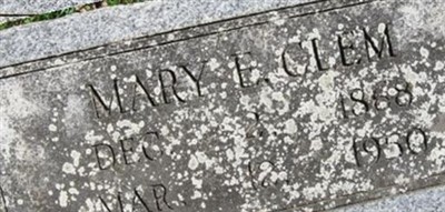 Mary Ellen Clem Mary Ellen Clem
