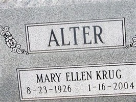 Mary Ellen Krug Alter Mary Ellen Krug Alter