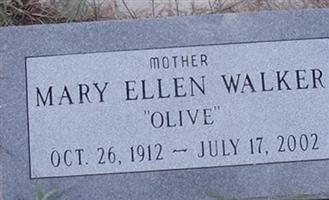 Mary Ellen "Olive" Walker