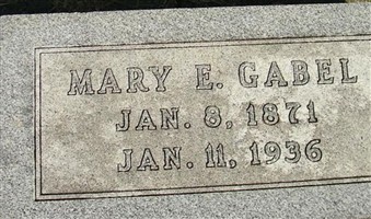 Mary Ellen Simms Gabel Mary Ellen Simms Gabel