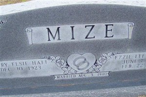 Mary Elsie Hall Mize