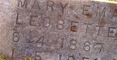 Mary Ema Segars Ledbetter Mary Ema Segars Ledbetter