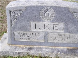 Mary Emily Sumrall Lee