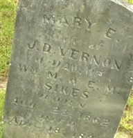 Mary Emily Sykes Vernon