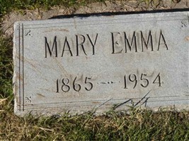 Mary Emma CAHOON Winder