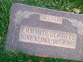 Mary Emma Lowder Webb Mary Emma Lowder Webb