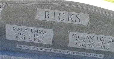 Mary Emma Ricks