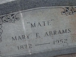 Mary Estelle "Mate" Fleming Abrams