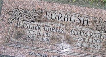 Mary Esther Thomas Forbush