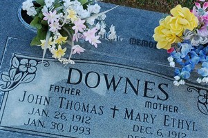 Mary Ethyl Downes Mary Ethyl Downes