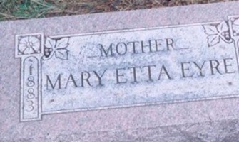 Mary Etta Putnam Eyre Mary Etta Putnam Eyre