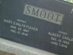 Mary Evalyn Fisher Smoot Mary Evalyn Fisher Smoot