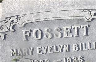 Mary Evelyn Billiu Fossett