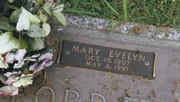 Mary Evelyn Jobe Crawford