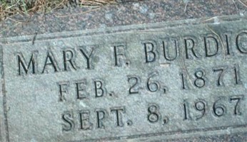 Mary F. Berndt Burdick