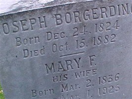 Mary F Borgerding Mary F Borgerding