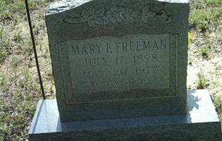Mary F Freeman