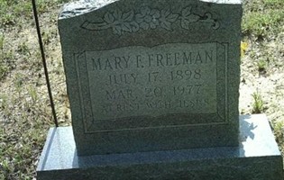 Mary F Freeman Mary F Freeman