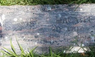 Mary F Macatee Mary F Macatee