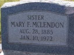 Mary F McLendon